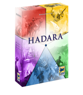 Hadara - Gioco di Civilizzazione Strategico per 2-5 Giocatori, Età 10+, Durata 60 Minuti, Card Drafting e Azioni Simultanee