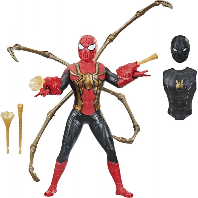 HASBRO - Marvel Spiderman Personaggio 33cm. Web Look Aracnide - F2904