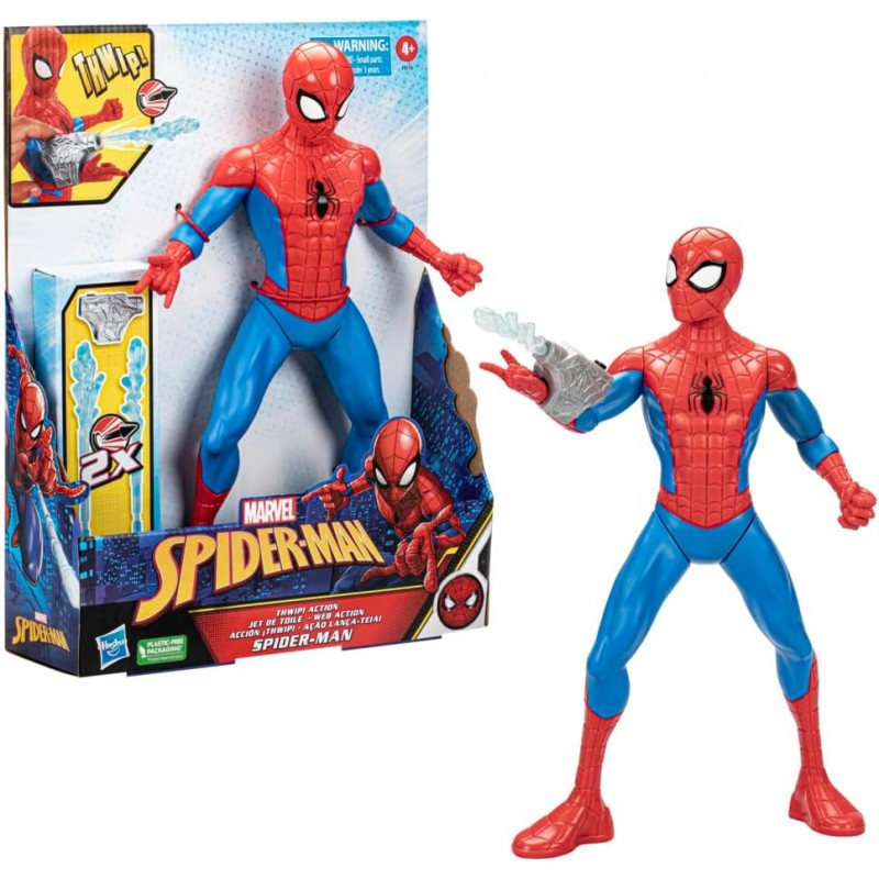 HASBRO - Marvel Spiderman Personaggio Thwip Action - F8115