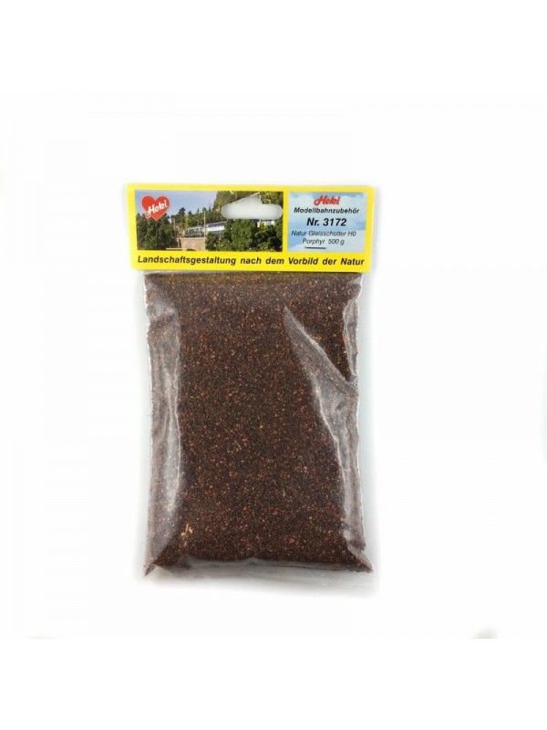 HEKI 3172 Materiale per massicciata colore porfido rosso (contenuto gr. 500)