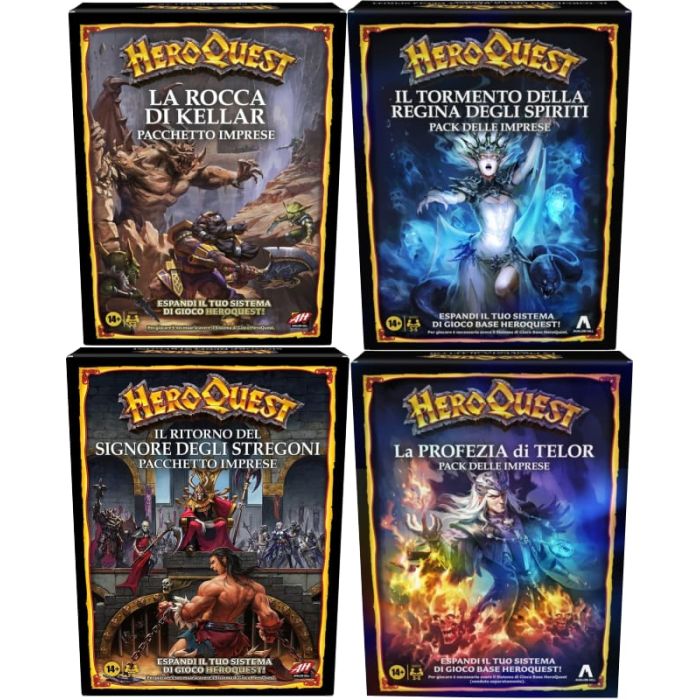 Heroquest - 4 Espansioni Piccole | Big Bundle