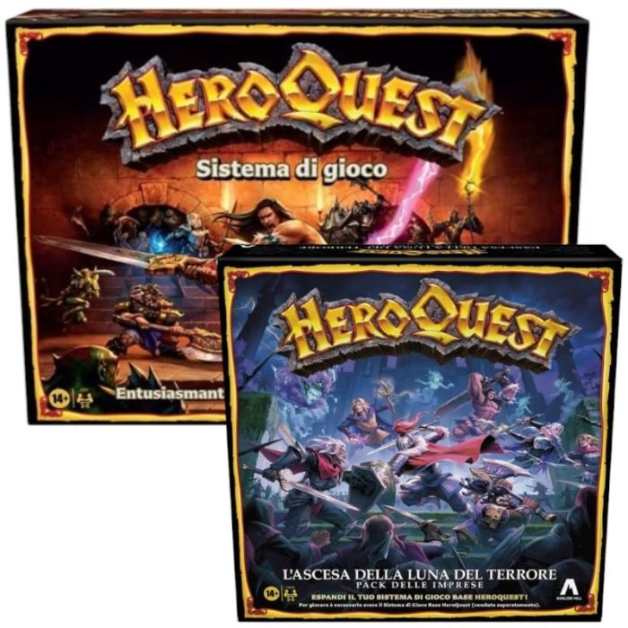 HeroQuest + L’Ascesa della Luna del Terrore | Small Bundle