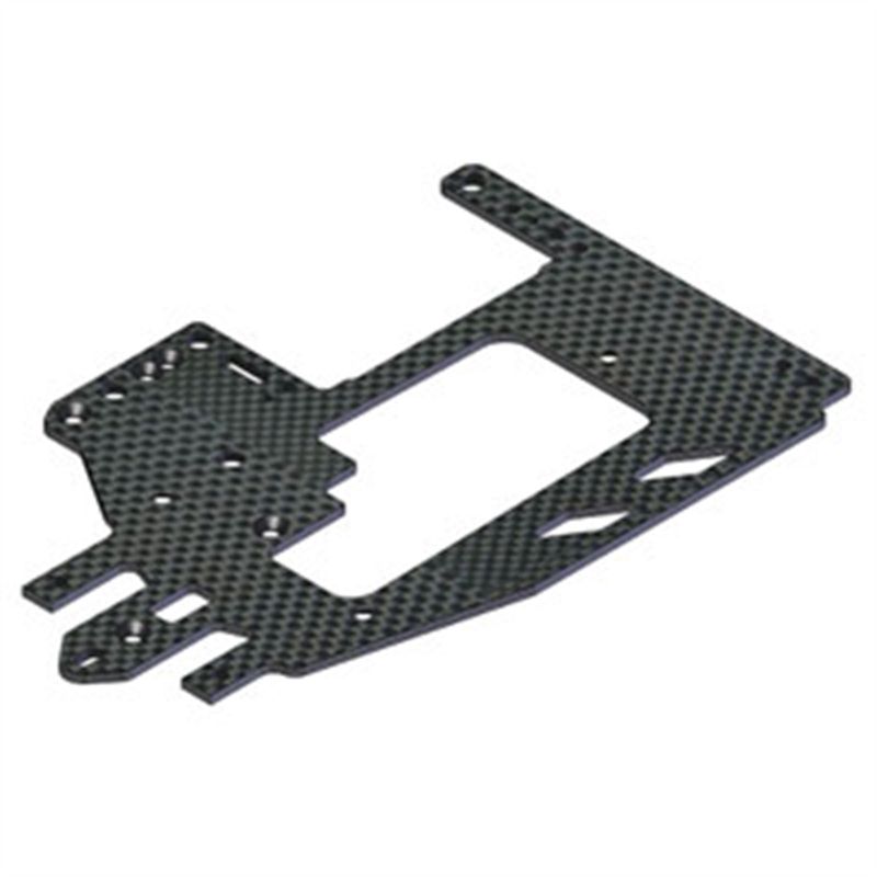 HK1 piastra radio in carbonio 2mm - [HK100]