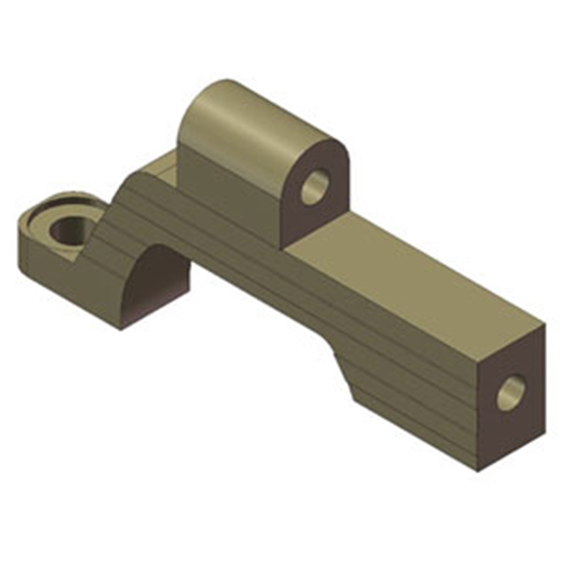 HK1 spallina posteriore superiore sinistra in alluminio - [HK411L]