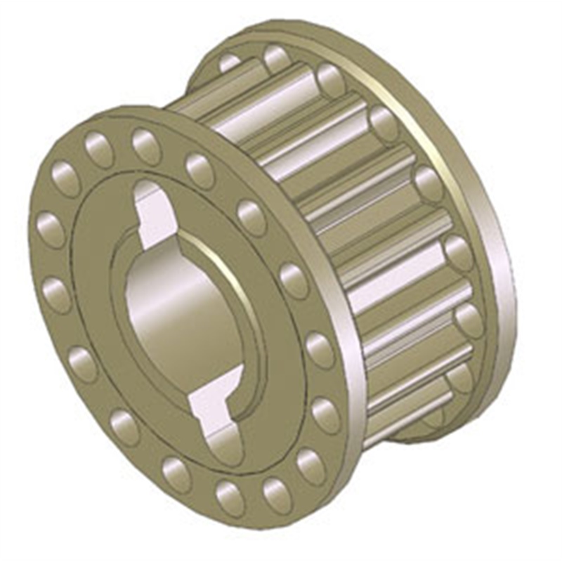 HK1 puleggia in allumio 16T - [HK460-16T]