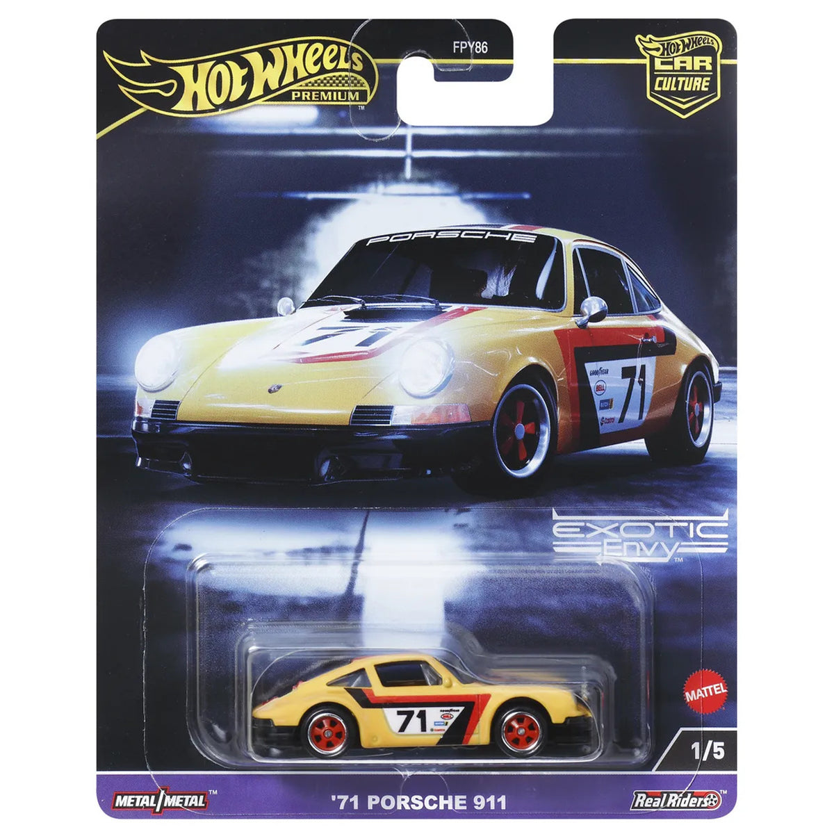 Hot Wheels Premium Car Culture '71 Porsche 911 HKC80