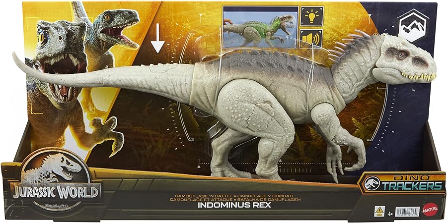 Indominus Rex Camouflage & Battle - Jurassic World - HNT63