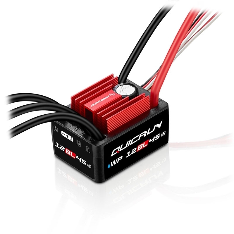 Hobbywing QuicRun WP12BL45 G2 Brushless ESC 45A 2-3s