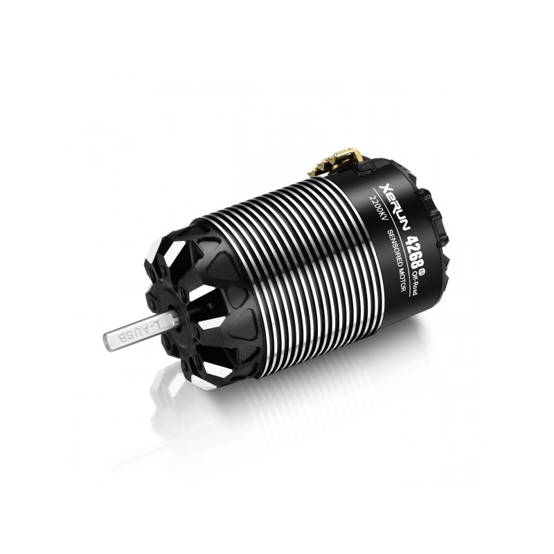 Hobbywing XERUN-4268SD-2200KV-BLACK-G3-OFFROAD Sensored Motore brushless 4 Poli 1/8