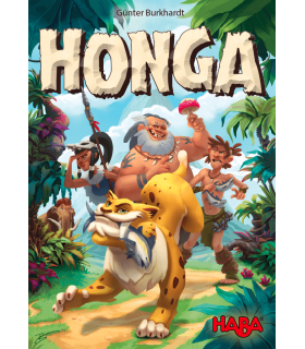 Honga di Haba - Gioco da Tavolo Preistorico per 2-5 Giocatori, Avventura di Piazzamento Lavoratori, 45 Minuti di Strategia