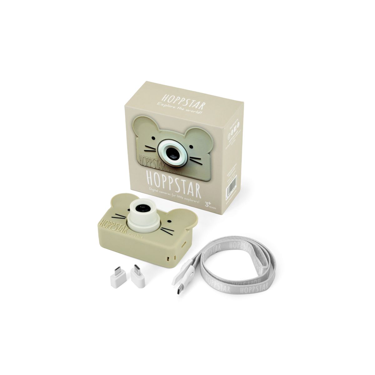 Macchina Fotografica Rookie Color GRIGIO/OAT