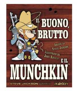 Il Buono, il Brutto e il Munchkin - Gioco di Carte Avventura nel Selvaggio West, 4-8 Giocatori, 60 Minuti di Divertimento!