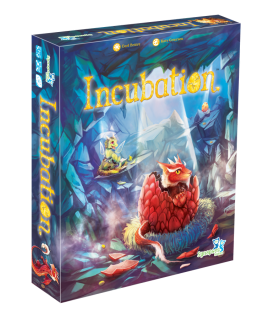 Incubation - Gioco da Tavolo di Allevamento Draghi per Famiglie (2-5 Giocatori, 8 Anni, 40 Minuti) - Divertimento Strategico Asm