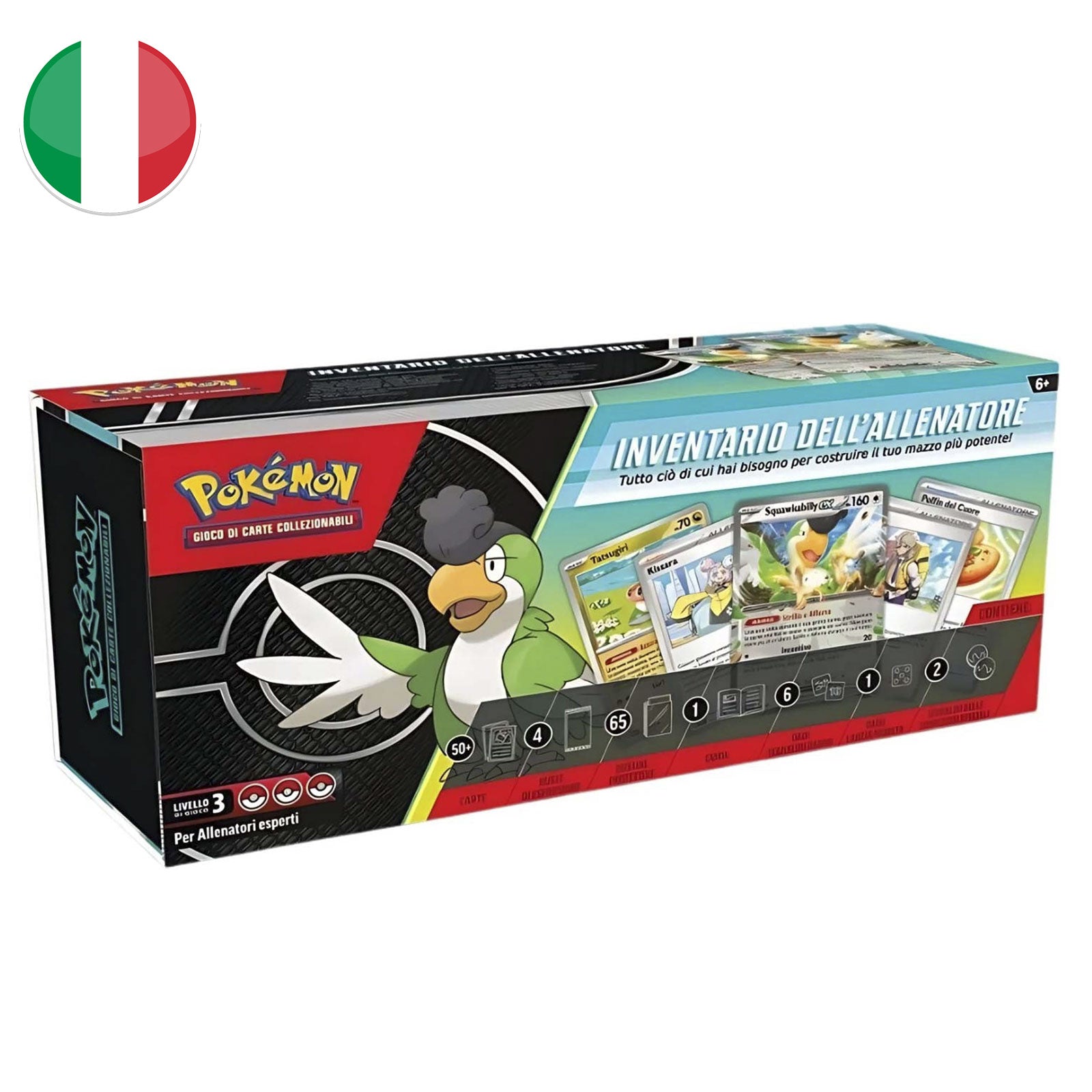 Inventario dell'allenatore 2024 Squawkabilly ex - Scarlatto e Violetto - ITA