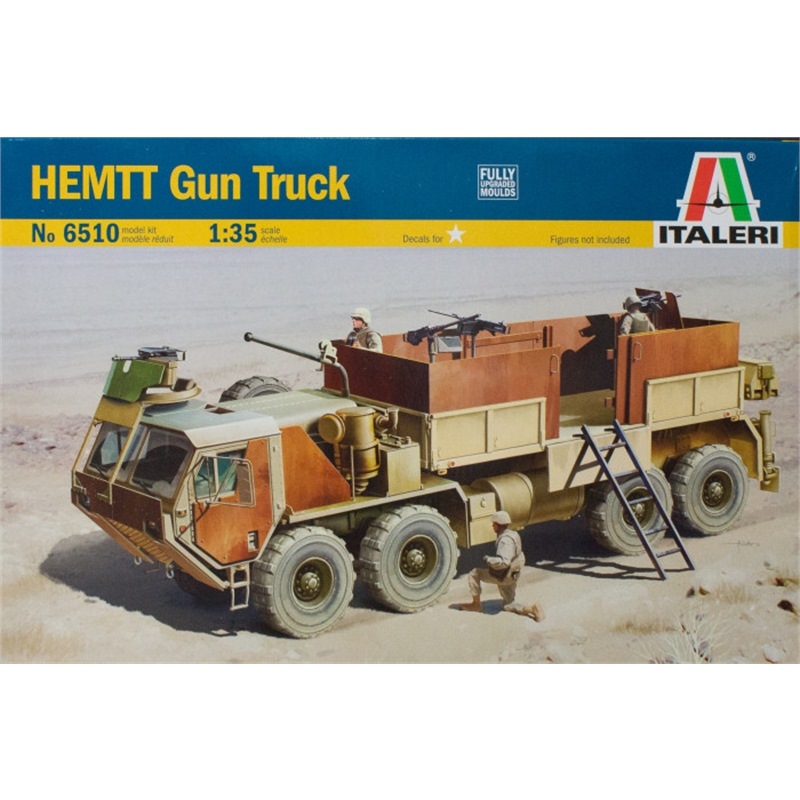 ITALERI CARRO HEMMT GUN TRUCK 1:35