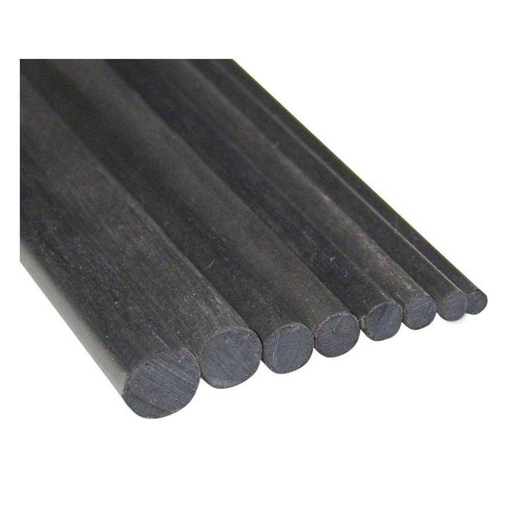 Jamara Barra tonda carbonio diametro 2,5x1000 mm 1 pezzo (art. 230198)