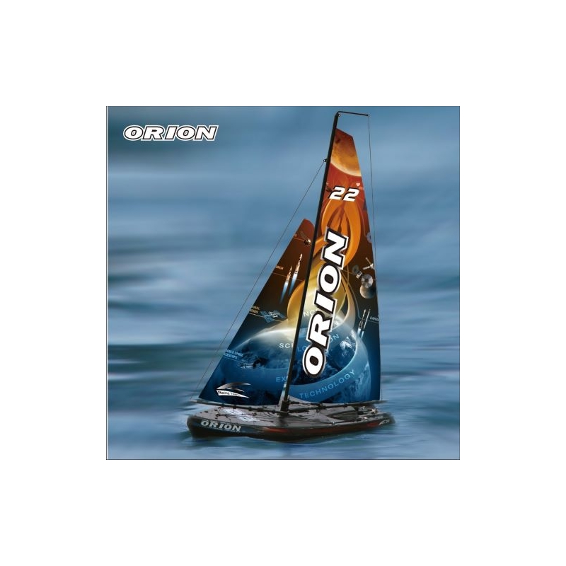 JOYSWAY 8803 barca a Vela Orion v2 2.4g rtr sailboat blue color,