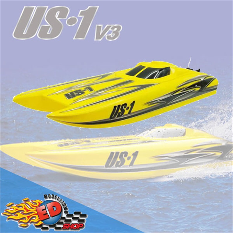 Joysway US.1 V3 Catamarano Brushless Racing Boat 2.4GHZ ATR - [JSW-8302V3]