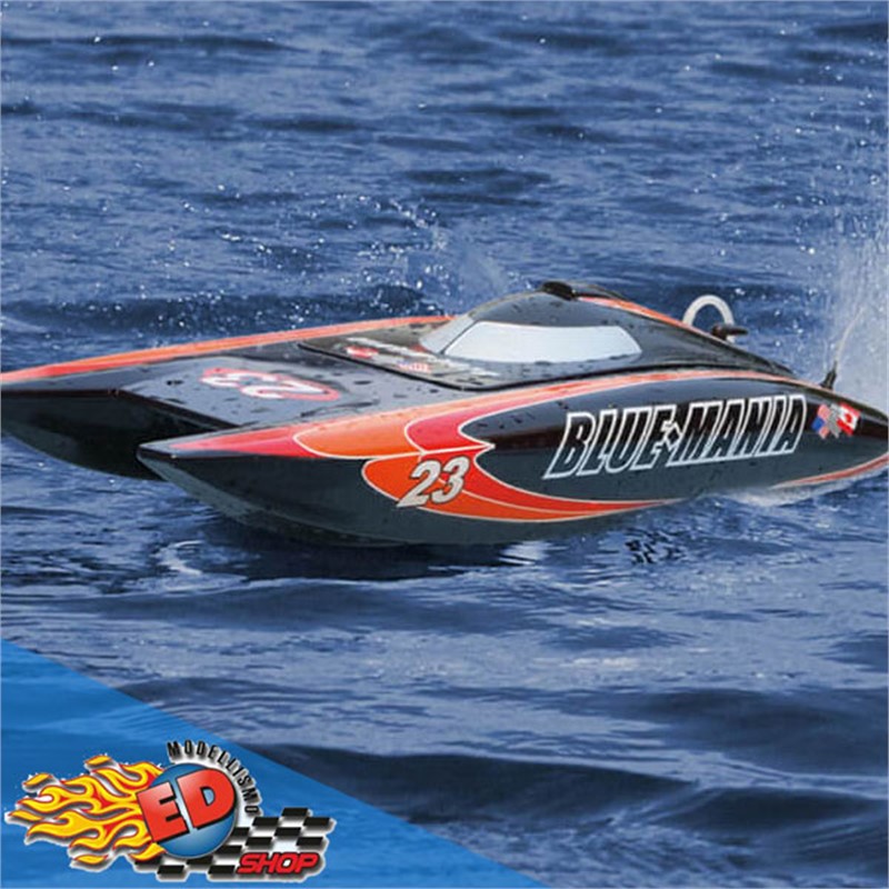 Joysway Blue Mania V2 Catamarano Brushless Racing Boat RTR - [JSW-8652V2]