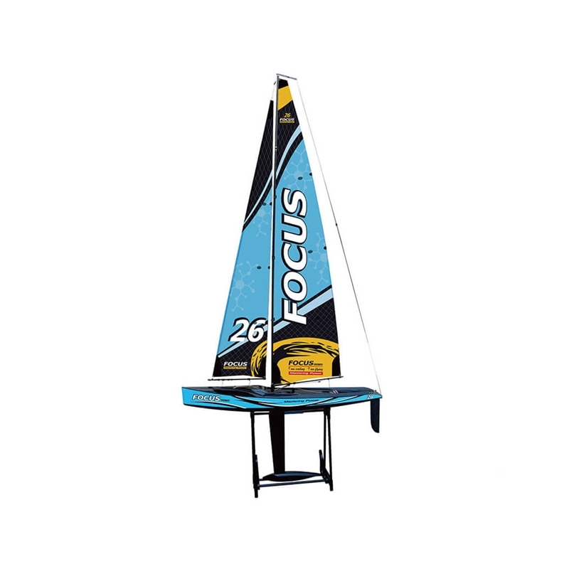 Joysway Barca a vela Focus V3 Blue 2.4GHZ RTR 1mt. - [JSW-8812V3B]