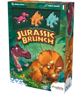 Jurassic Brunch - Gioco di Strategia per 2 Giocatori, Avventure Preistoriche in 15 Minuti, Divertimento per Famiglie!