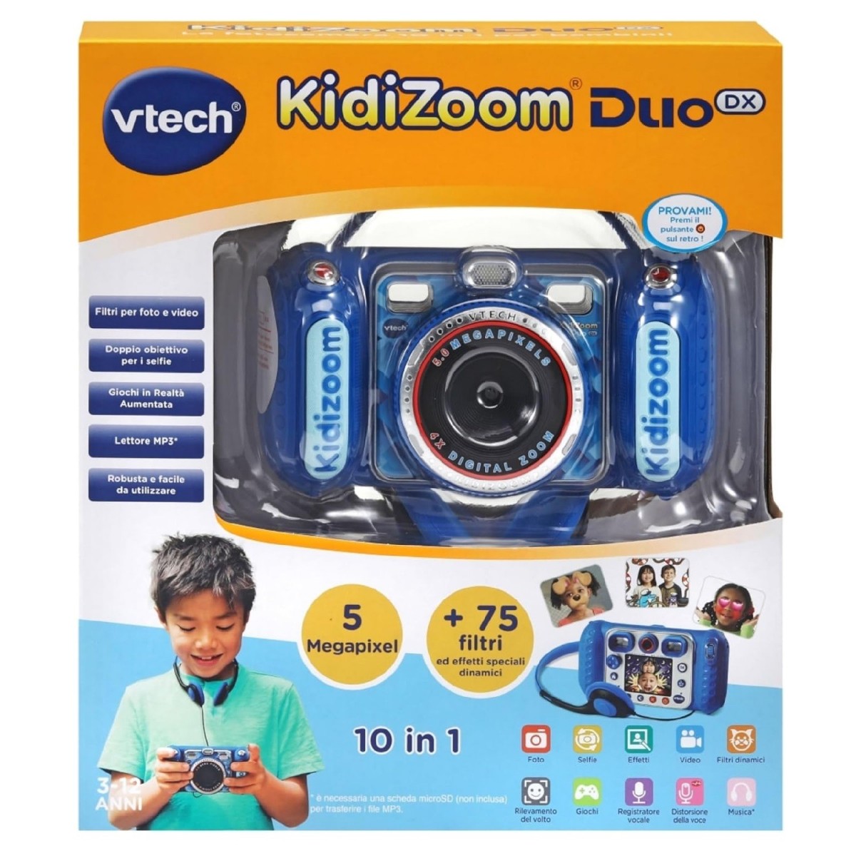 Macchina fotografica KidiZoom Duo Dx Blu