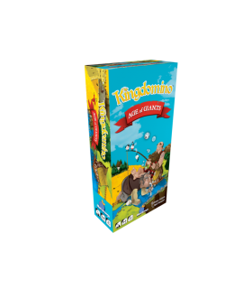 Kingdomino: Age of Giants - Espansione Strategica per 2-5 Giocatori con 6 Giganti e Nuove Sfide - Blue Orange Games