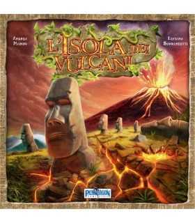L'Isola dei Vulcani - Gioco da Tavolo Strategico per 2-4 Giocatori, Avventura e Costruzione Villaggi, Pendragon 2019