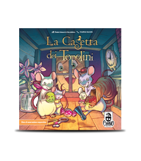 La Casetta dei Topolini - Gioco Cooperativo per Bambini (2-6 Giocatori, 5 Anni) - Stimola Memoria e Strategia Divertente!