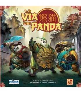 La Via dei Panda - Gioco da Tavolo Avventura Strategica per 2-4 Giocatori, Combatti Ninja e Ricostruisci Xian!