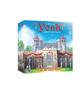 Le Mura di York - Gioco di Strategia e Costruzione per Famiglie - 2-4 Giocatori, Italiano, 30 Minuti, Emiliano Venturini