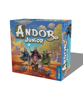 Leggende di Andor - Junior: Gioco Cooperativo per Bambini 7+, 2-5 Giocatori, Avventure Emozionanti in 35 Minuti!