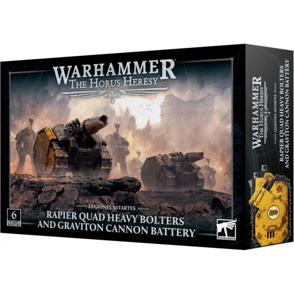 Legiones Astartes - Rapier Quad Heavy Bolters and Graviton Cannon Battery