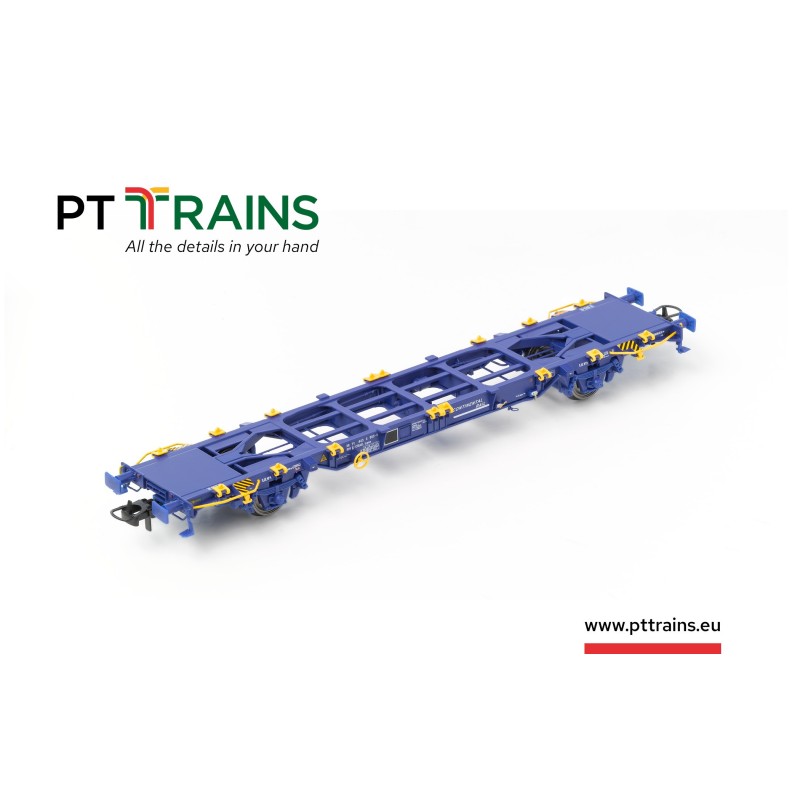 Piattaforma 45' Lgnss-MC4E, Continental Rail. PT TRAINS 100150