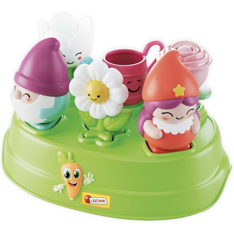 LISCIANIGIOCHI - Carotina Edu Shapes Gnomi e Fiori - 109951
