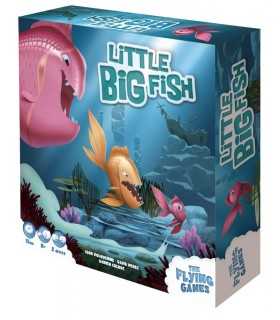 Little Big Fish - Gioco Strategico per 2 Giocatori, Avventura Sottomarina, età 8+, 15 Minuti di Divertimento - Playagame Edizio