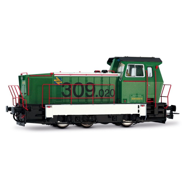 Locomotiva diesel 309. ADIF. Suono. ELECTROTREN HE2027S