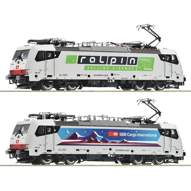 Locomotiva elettrica 186 909 "Nightpiercer", SBB. ROCO 7500035