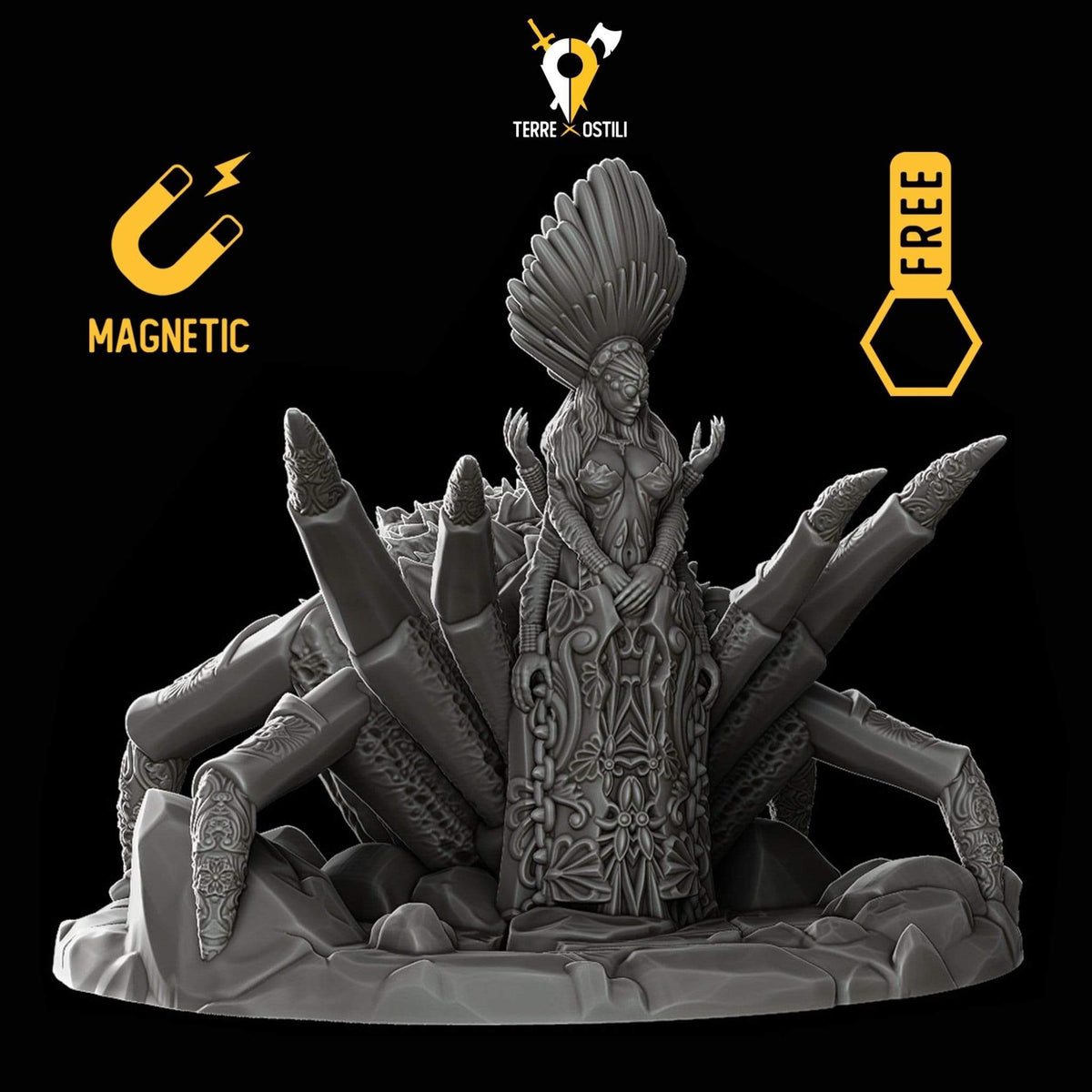 Lolth Regina dei ragni miniatura