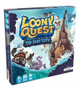 Loony Quest: The Lost City - Espansione Giochi di Destrezza per 2-5 Giocatori, Avventure in Arkadia, Divertimento Assicurato!