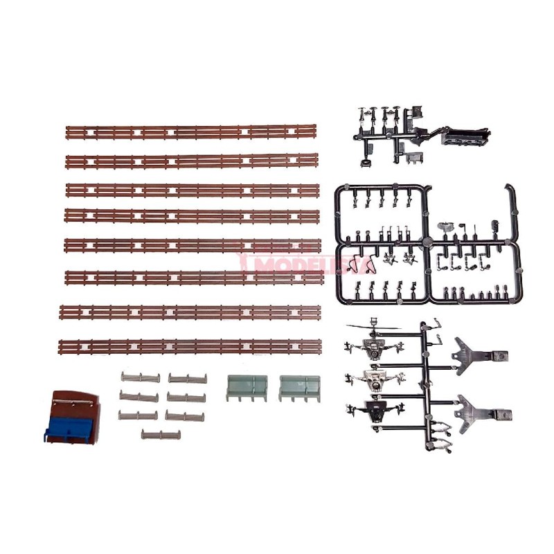 Lotto di accessori per auto in legno. MABAR M9508