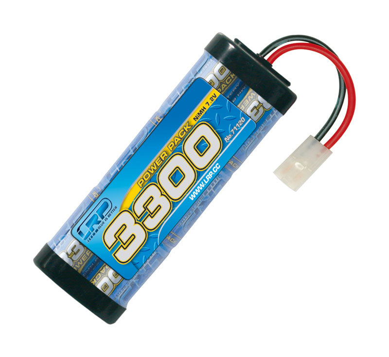 LRP Batteria ricaricabile 7,2v 3300mah Power Pack Nimh 71120