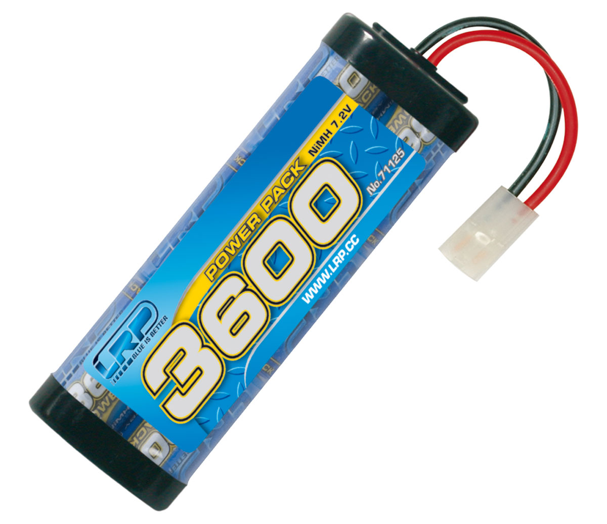 LRP Batteria ricaricabile 7,2v 3600mah Power Pack Nimh 71125