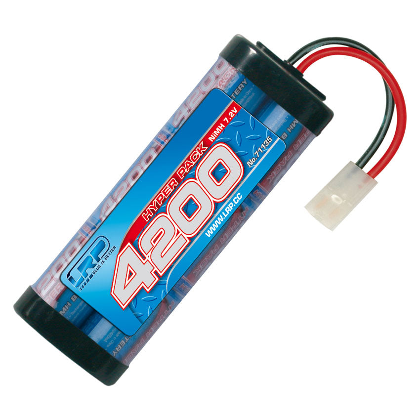 LRP Batteria ricaricabile 7,2v 4200mah Hyper Pacchetto Nimh 71135
