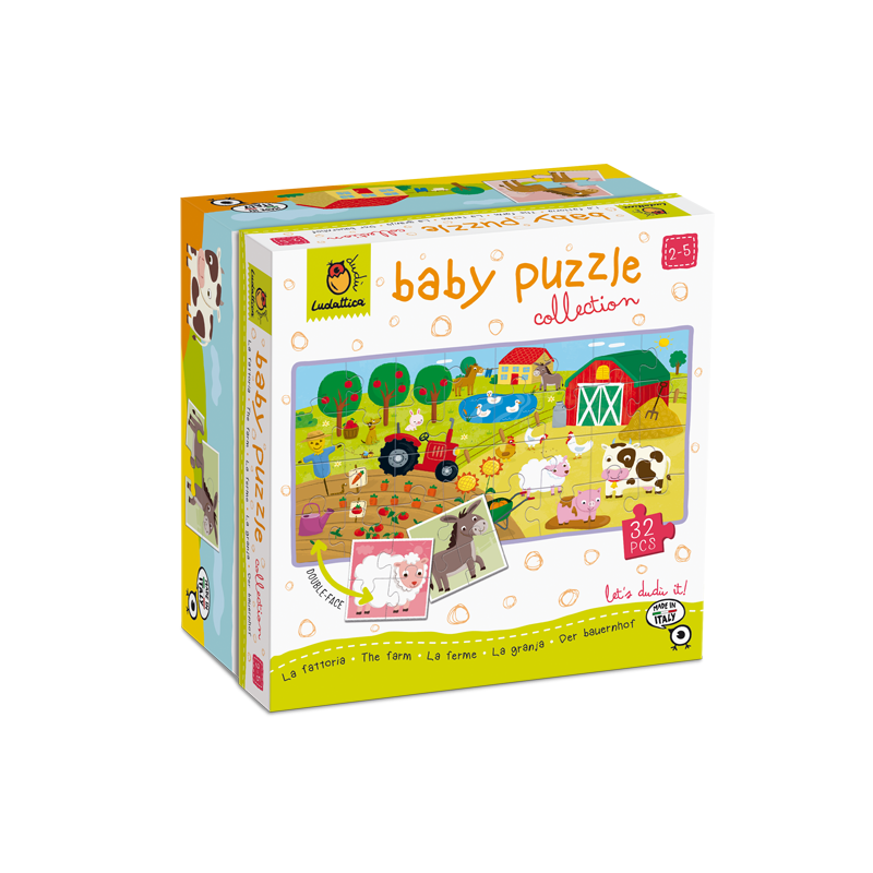 LUDATTICA BABY PUZZLE LA FATTORIA, ANNI 2+