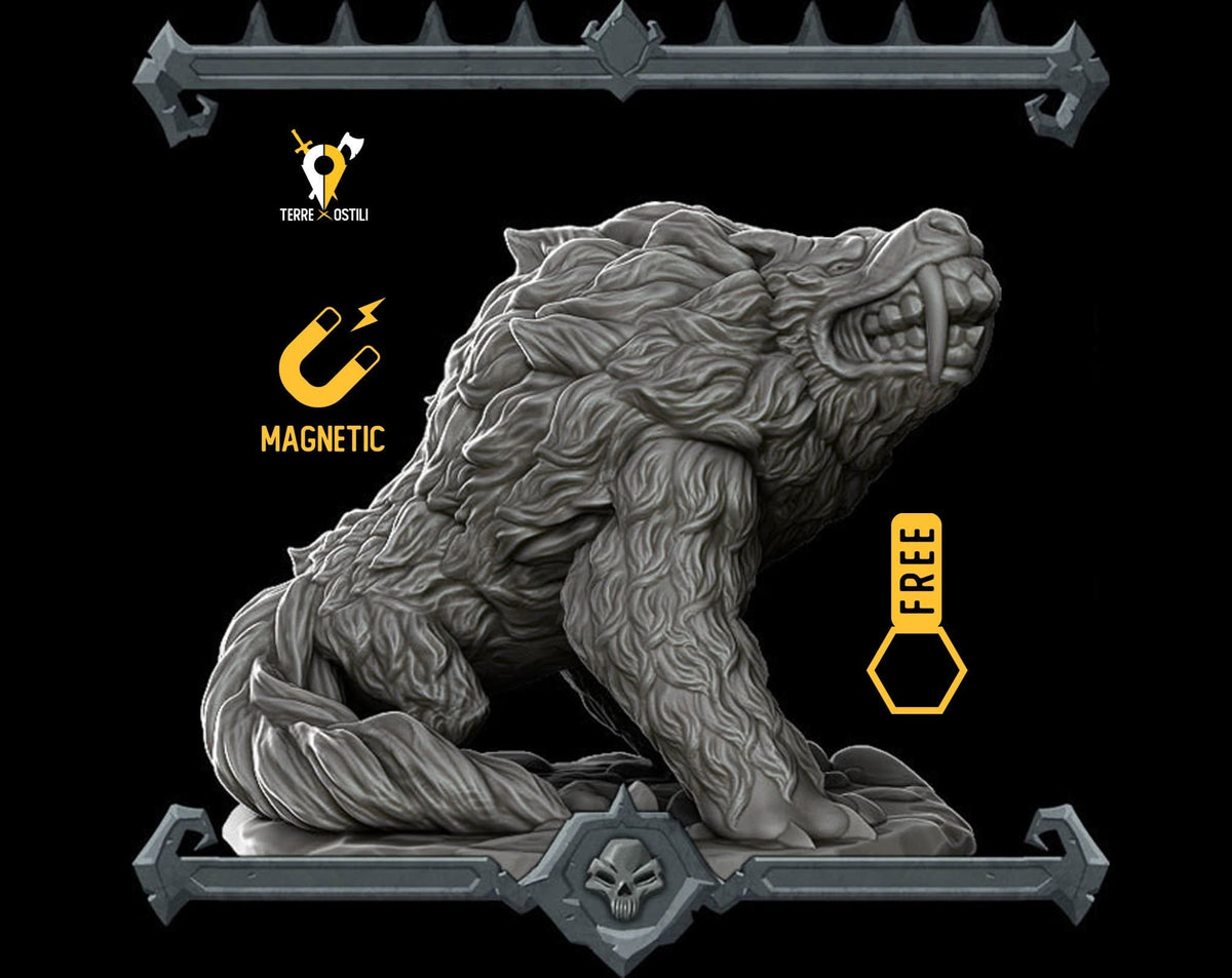 Lupo crudele miniatura