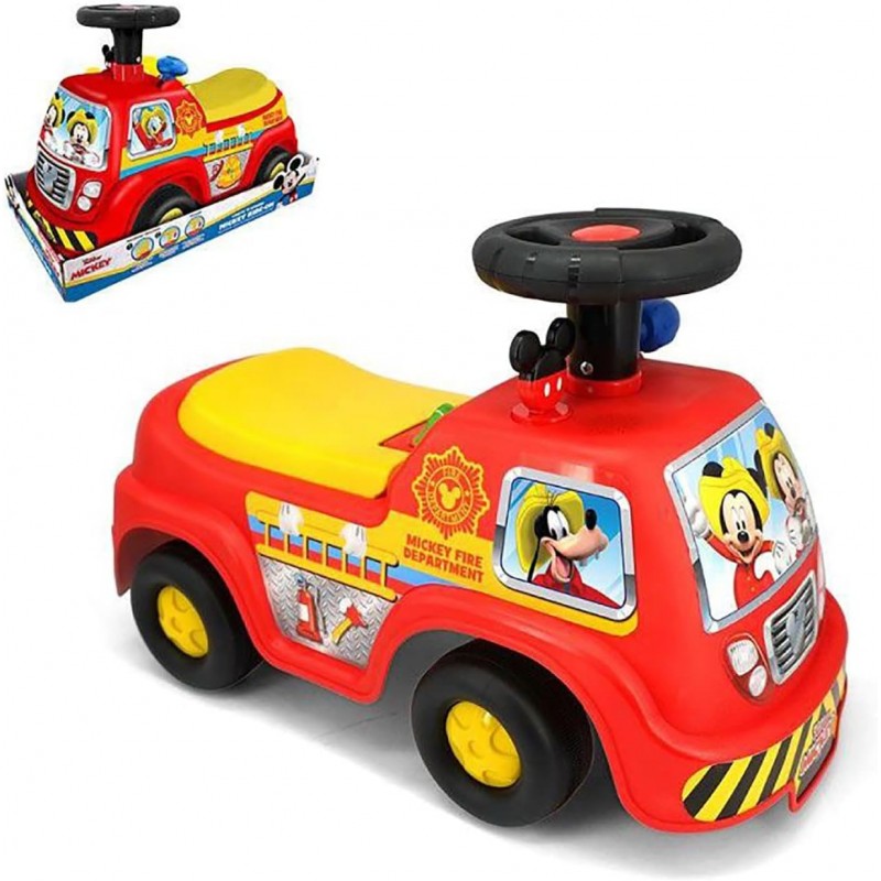 MANDELLI - Mickey Camion dei Pompieri Cavalcabile - 100050451