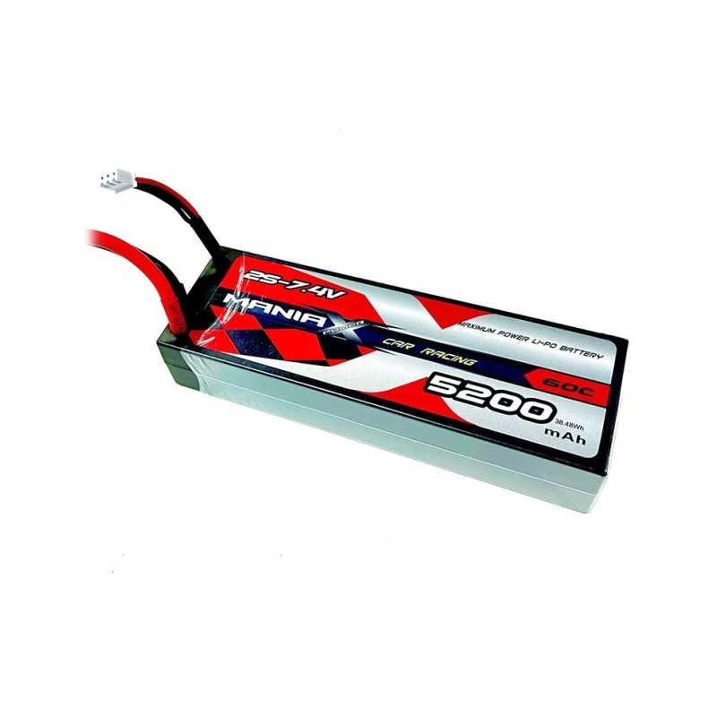 ManiaX LiPo 2S 5200mAh 7,4V Car Racing 60C