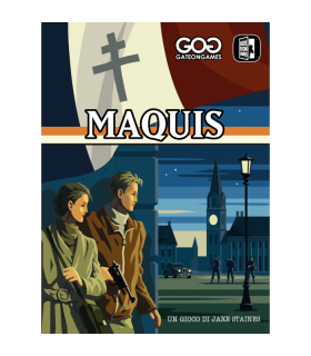 Maquis - Gioco da Tavolo di Piazzamento Lavoratori | Resistenza Francese, 1 Giocatore, 20 Minuti, Jake Staines, GYF 7.3