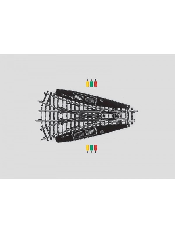 MARKLIN 2270 Scala HO Binario K scambio elettrico a tre vie